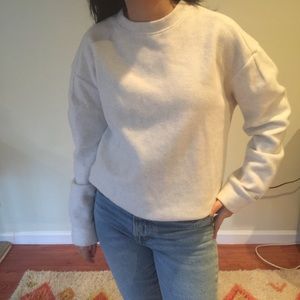 Alo yoga fleece pullover sweatshirt